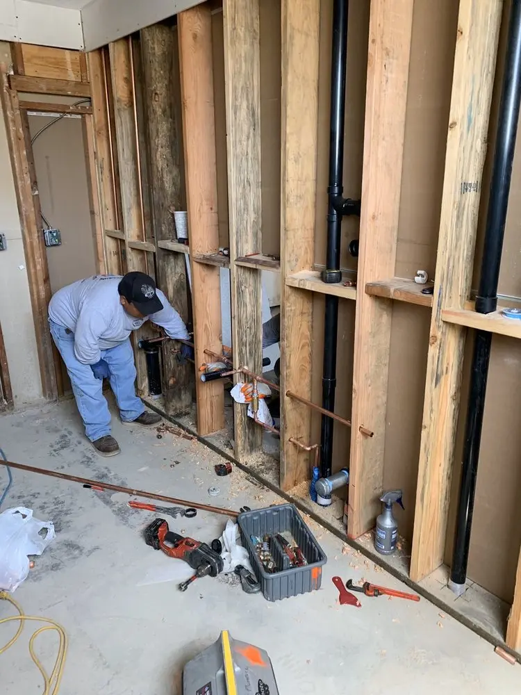 Commercial rough-in plumbing for Gas Line Repair in Tobyhanna